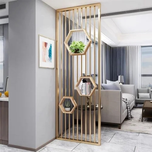 Elegant living room partitions